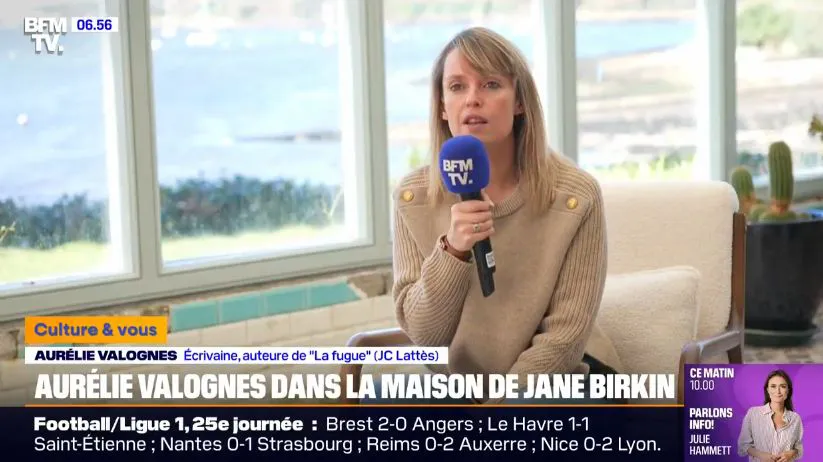 aurelie valogne bfmtv la maison des ecrivaines