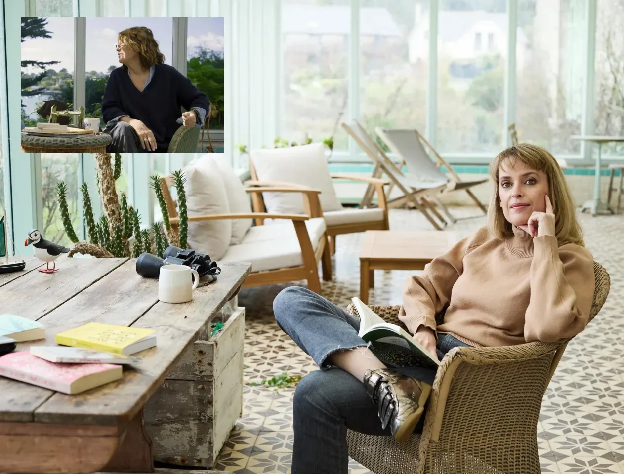 aurelie valognes la maison des ecrivaines paris match